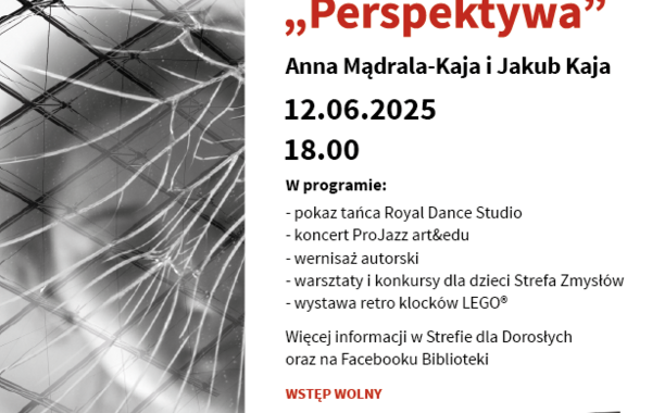 Plakat promujący wydażenie "Perspektywa"