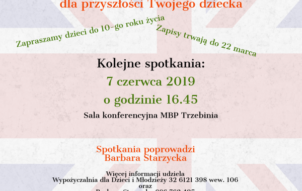 Zaproszenie na Meet the book czyli biblioteczne spotkania z językiem angielskim