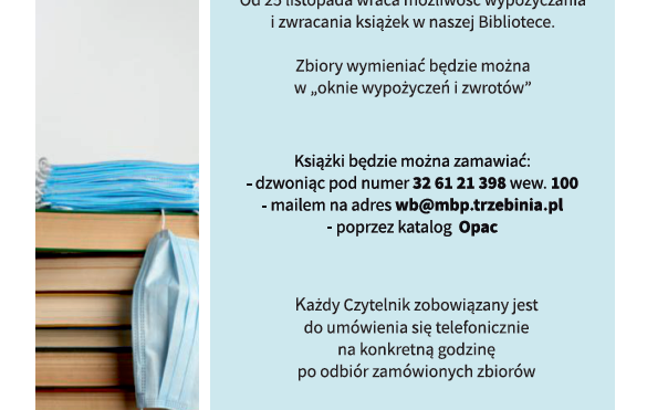 Zadźwoń, umów się, odbierz książki