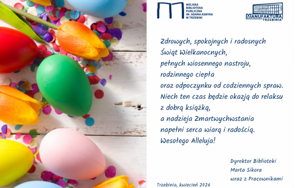 Kartka z życzeniami Wielkanocnymi 2026