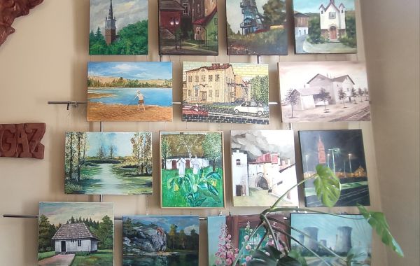 Wystawa obrazów w |Galerii Pegaz