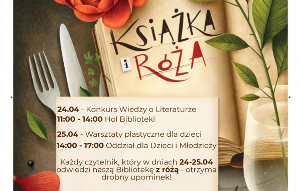 18. Małopolskie Dni Książki 23 - 28 kwietnia 2019