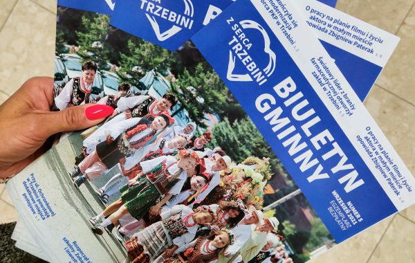 Strona tytułowa bezpłatnego biuletynu gminnego