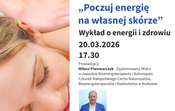 Plakat promujący spotkanie z Mariuszem Piwowarczykiem