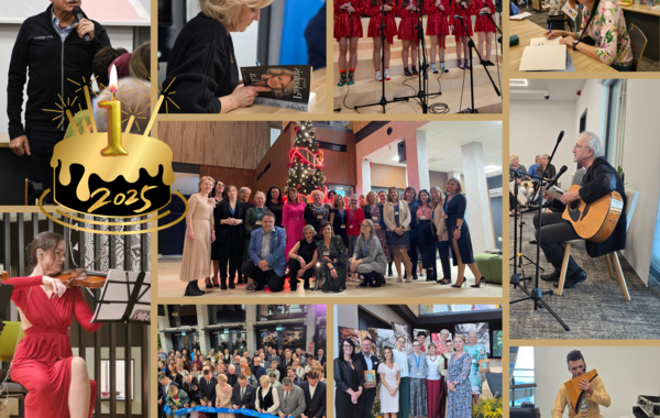 Kolaż ze zdjęć z roku działalnośći Manufaktury