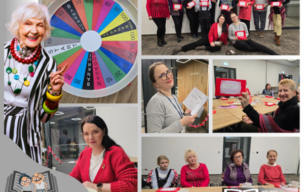 Kolaż ze zdjęć ze spotkania lutowego Silversów