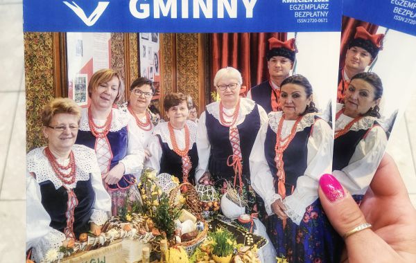 Strona tytułowa bezpłatnego biuletynu gminnego