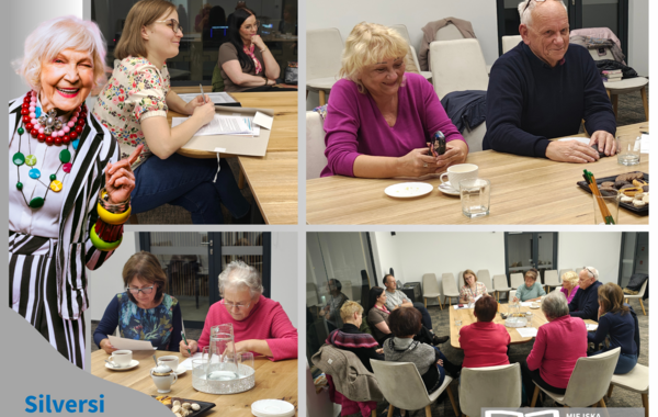 Kolaż ze zdjęć ze spotkania listopadowego