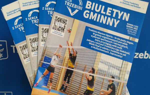 Strona tytułowa bezpłatnego biuletynu gminnego