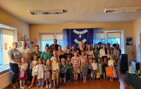 Wszyscy uczestnicy "Wieczoru z poezją"