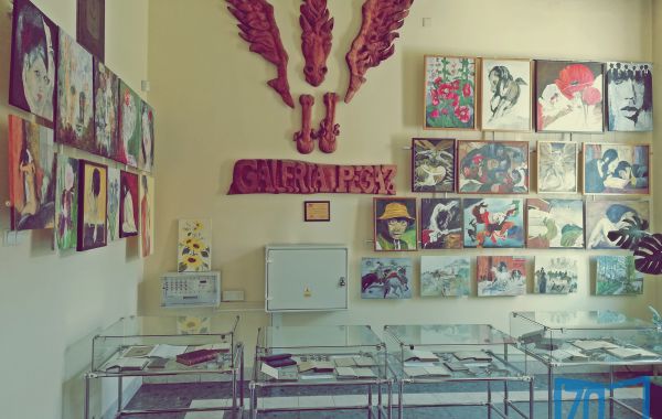 Logo Galerii Pegaz. Wystawa obrazów