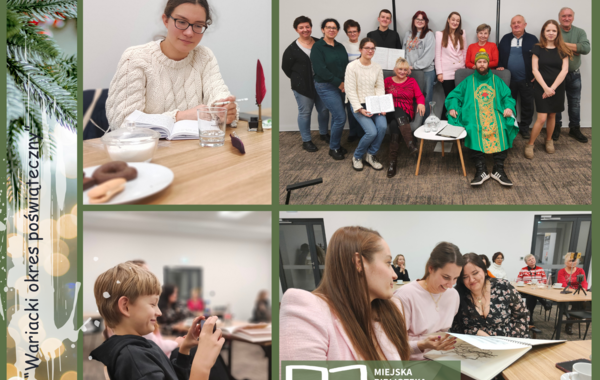 Kolaż ze zdjęć ze spotkania Nowej TeKi