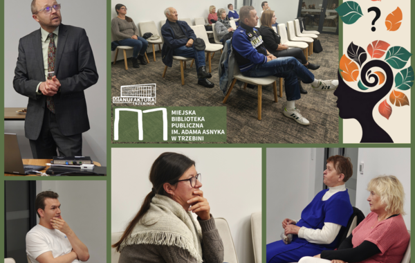 Kolaż ze spotkania Klubu Zdrowia, 20.10.2025