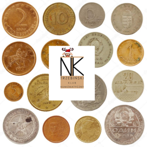 Logo Trzebińskiego Klubu Numizmatycznego