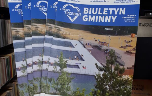 Strona tytułowa bezpłatnego biuletynu gminnego