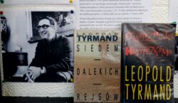 Antyrama prezentująca twórczość Leopolda Tyrmanda