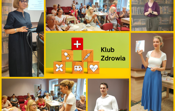 Kolaż ze zdjęć z prelekcji