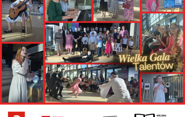 Kolaż ze zdjęć z Wielkiej Gali Talentów