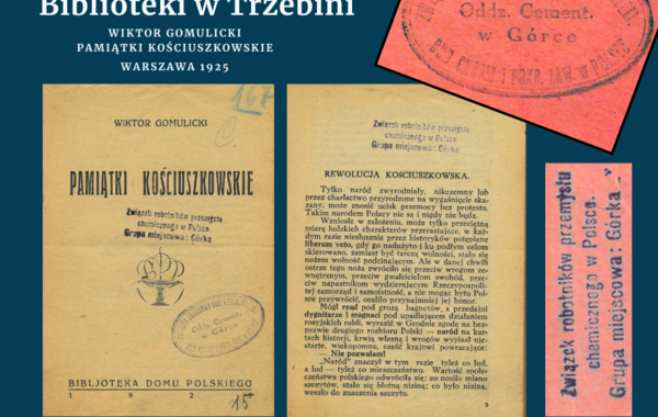 Ze starej półki "Pamiątki Kościuszkowskie"
