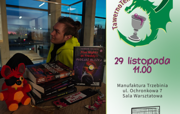 Zaproszenie na spotkanie listopadowe członków TawernoTeki, 29.11.2025