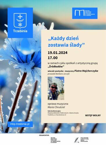 Wieczór poetycko-muzyczny z Piotrem Majcherczykiem