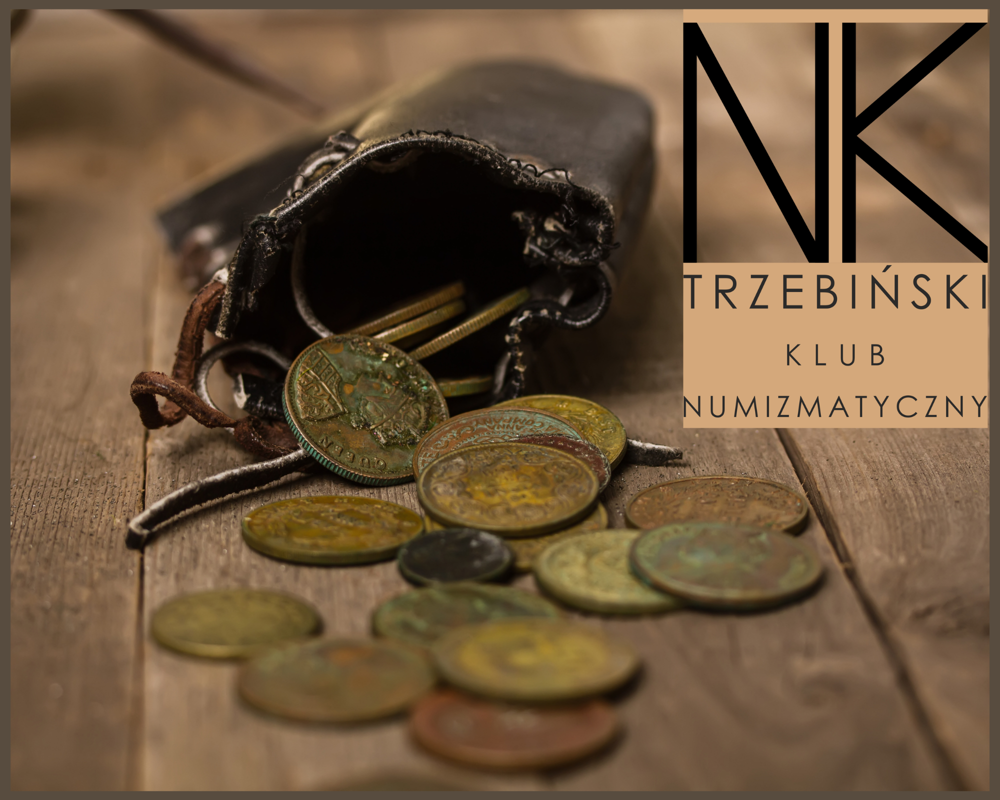 Logo Trzebińskiego Klubu Numizmatycznego