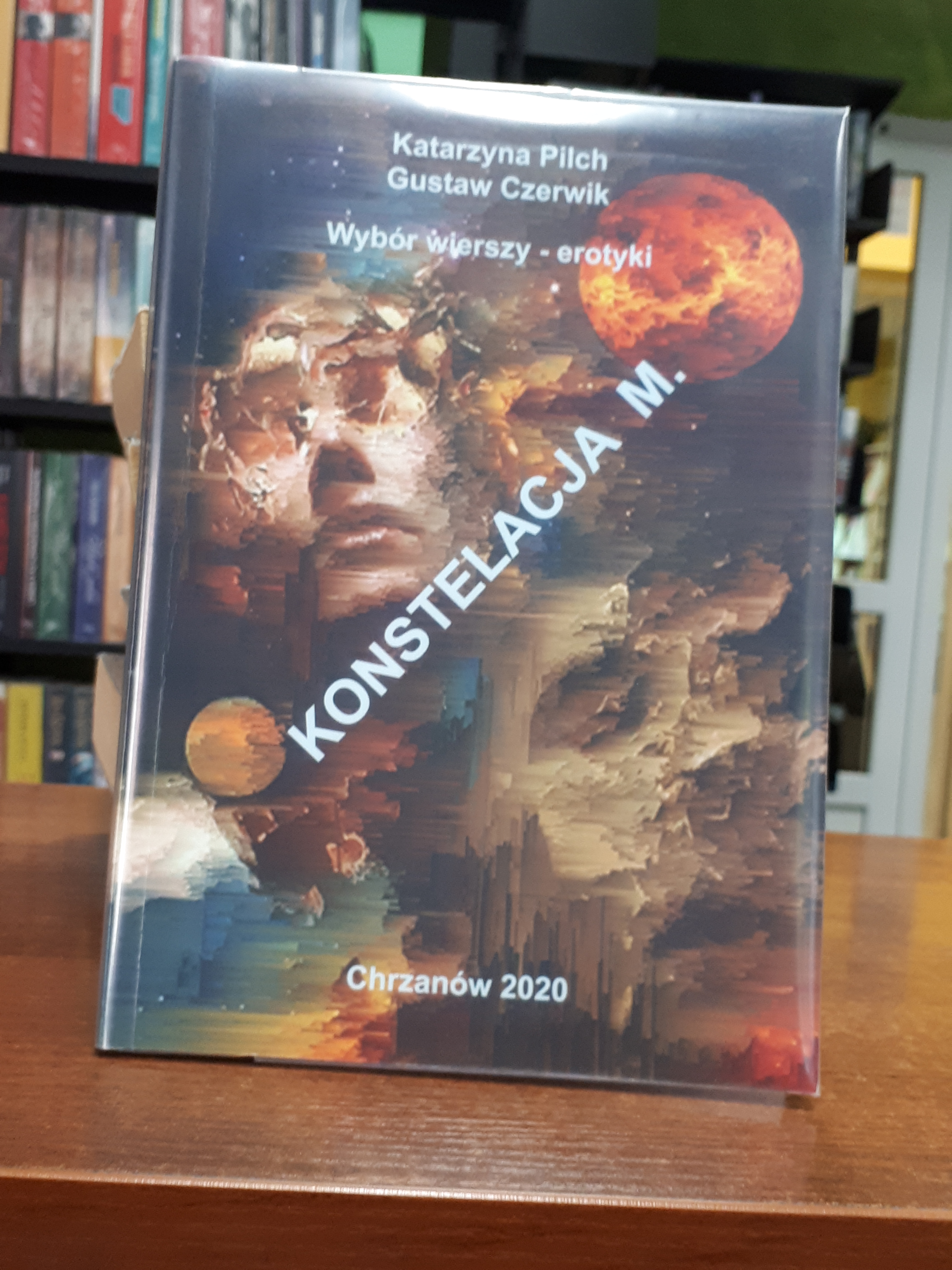 Okładka tomu poezji Katarzyny Pilch i Gustawa Czerwika